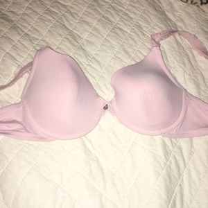 Pure beauty pink wire bra